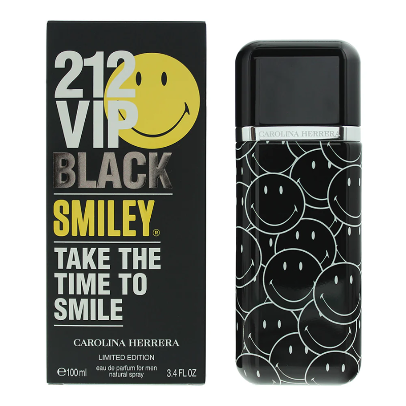 Mùi hương của 212 Black SMILEY Limited EDP đưa bạn vào một thế giới của sự sang trọng và quyến rũ khó cưỡng